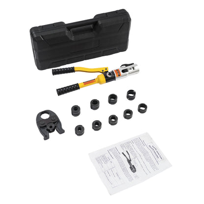 Built to Last Wide Compatibility Efficient Crimping Performance Easy to Carry Clear Warning Mark manual pipe press crimper,  Compact Design, Highquality Crimper, Multisize Crimper, Handoperated Crimper, Diy Enthusiasts, Elect