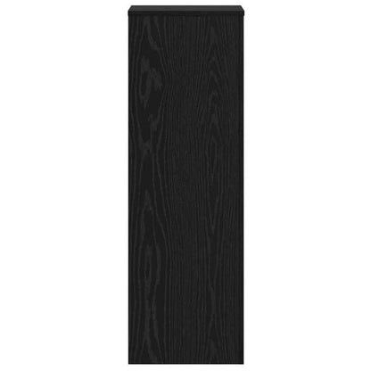 Plantenstandaard – Plantenhouder – Plantentafel – Bloemenrek – Bloempotstandaard – Zwart Eikenhout – 33x33x100 cm – Modern Design – Duurzaam & Robuust