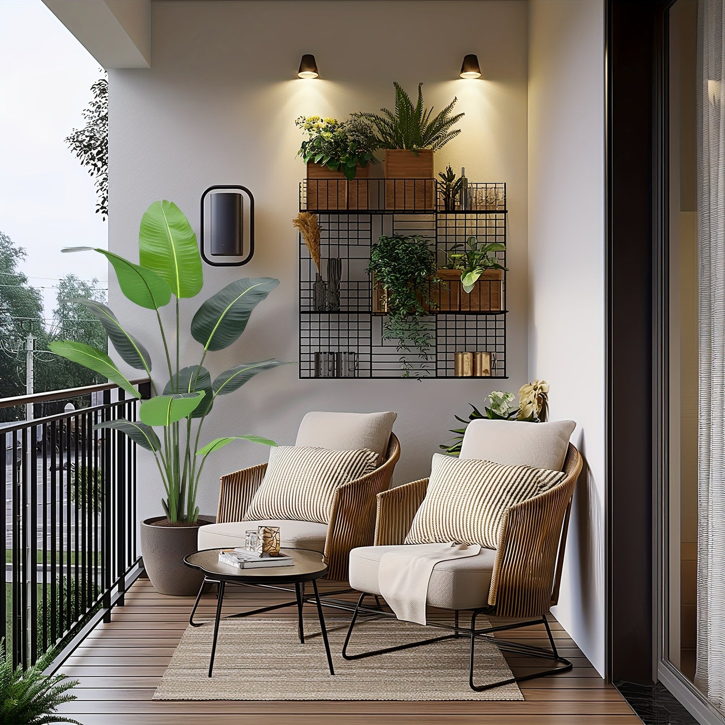 Kunstplanten Set – Nepplanten – Kunstbomen – Tropische Planten – Indoor Decoratie – 2 Stuks Met 152 cm Hoogte – Onderhoudsvrij & Realistisch