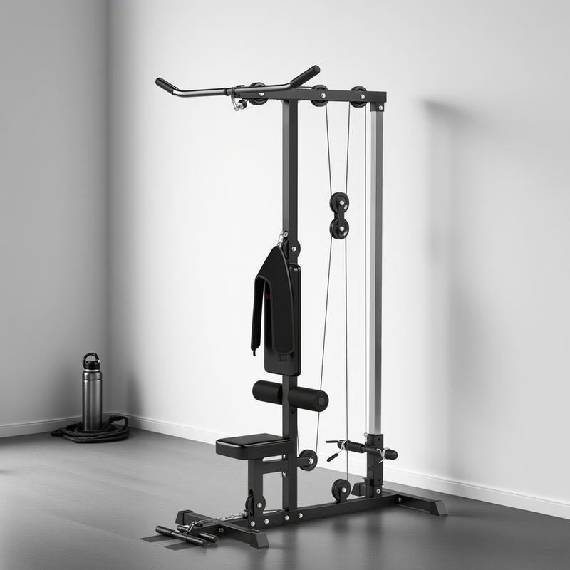 Roeimachine – Roeitrainer – Roeiapparaat – Fitnessapparaat – Hometrainer – Stalen Constructie – Instelbare Voetsteunen & Gevoerde Rugleuning – Full-Body Workout – Ruimtebesparend Zonder Elektronica