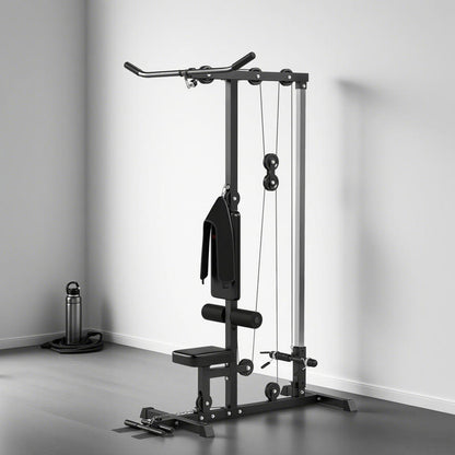Roeimachine – Roeitrainer – Roeiapparaat – Fitnessapparaat – Hometrainer – Stalen Constructie – Instelbare Voetsteunen & Gevoerde Rugleuning – Full-Body Workout – Ruimtebesparend Zonder Elektronica