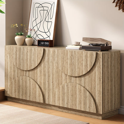 Halmeubel – Opbergkast – Schoenenkast – Wandmeubel – Kastje – Halfcirkelvormig Design – Pop-up Opbergruimte – Duurzaam Metaal – Natuurlijk Beige