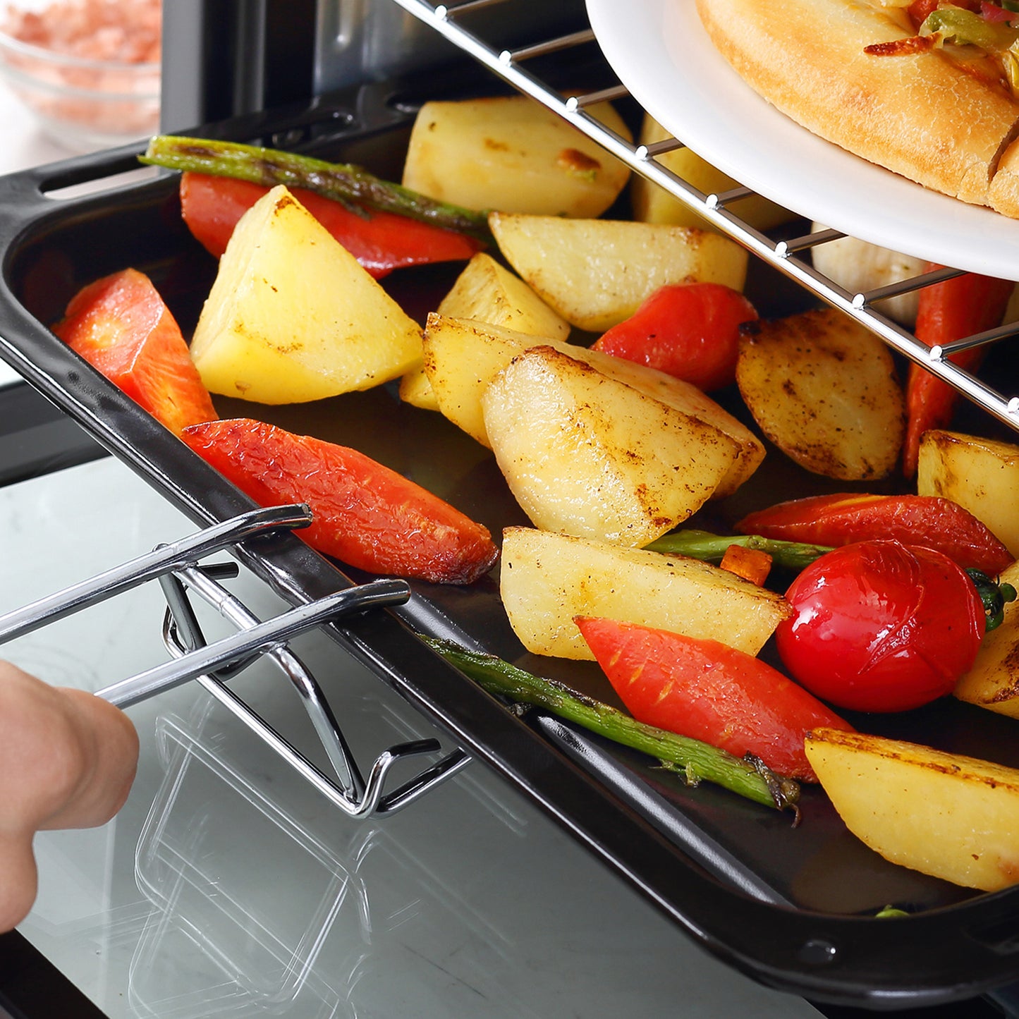 Mini Oven – Toaster Oven – Bakoven – Broodrooster – Grill Oven – Zwart – Compact Formaat – Timer Met Automatische Uitschakeling
