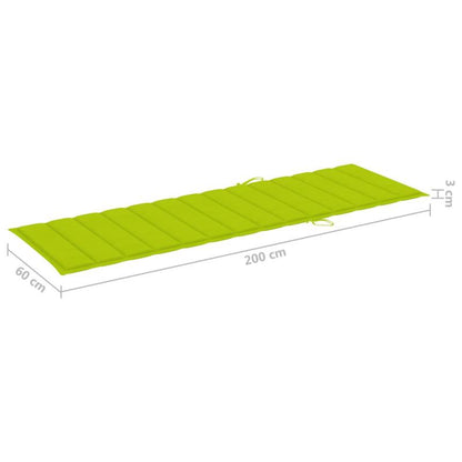 Ligbed – Tuinstoel – Zonnebed – Ligstoel – Relaxstoel – Groen – Ergonomisch Ontwerp – Frame Van 430 Roestvrijstaal
