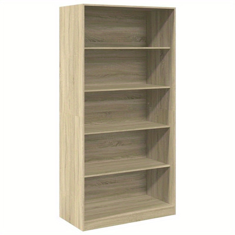Kledingkast – Garderobekast – Opbergkast – Kledingkast Houten – Kast Bruin – Vrijstaand Design – Duurzaam Behandeld Hout Sonoma Eiken 100x50x200 cm