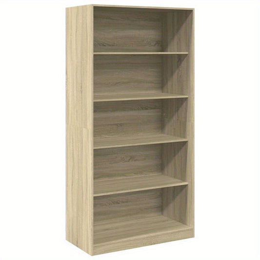 Kledingkast – Garderobekast – Opbergkast – Kledingkast Houten – Kast Bruin – Vrijstaand Design – Duurzaam Behandeld Hout Sonoma Eiken 100x50x200 cm