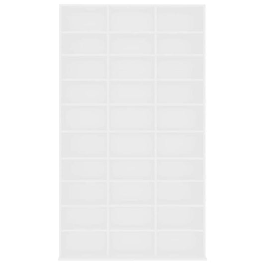 Boekenrek – Boekenkast – Boekenplank – Wandrek – Opbergkast – Wit – Ruim 102x16x177,5 cm – Stevig Hardhout & Kunsthout