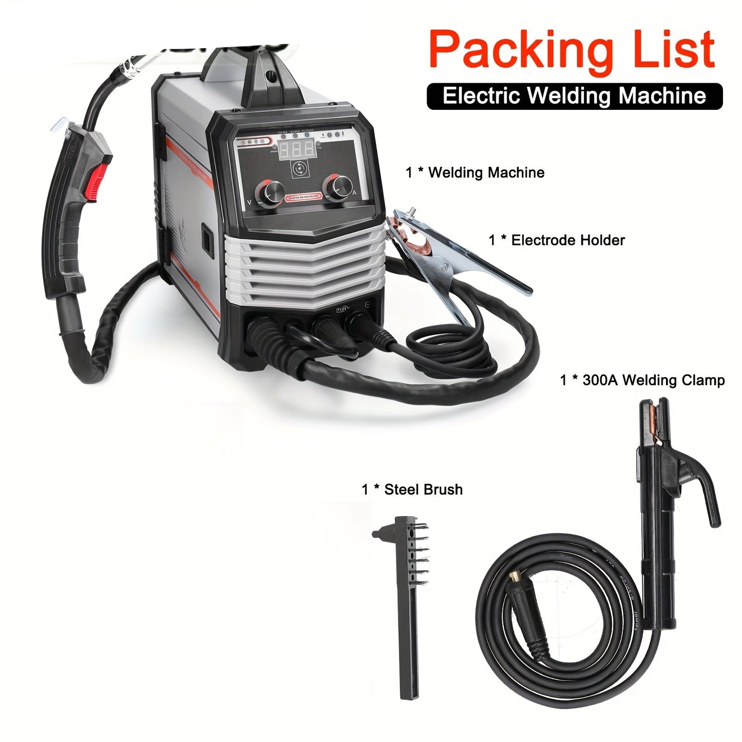 Lasmachine – Inverter Lasapparaat – MIG MMA MAG TIG – 160 Ampère – Compact En Draagbaar – Dual Voltage 230V