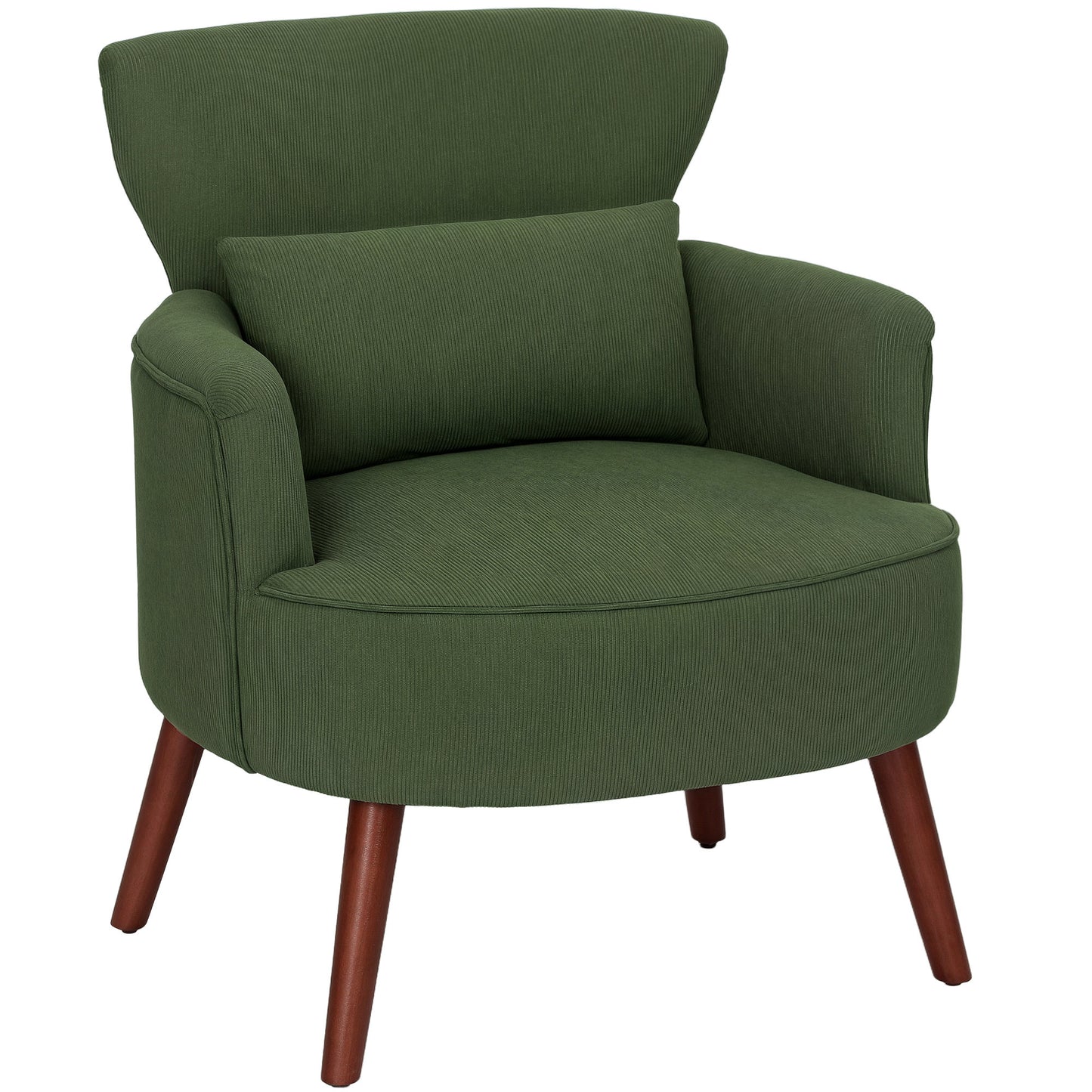 Fauteuil – Zitzak – Accentstoel – Relaxfauteuil – Lezenstoel – Groen – Verstelbaar Lendenkussen – Elektrisch Onafhankelijk