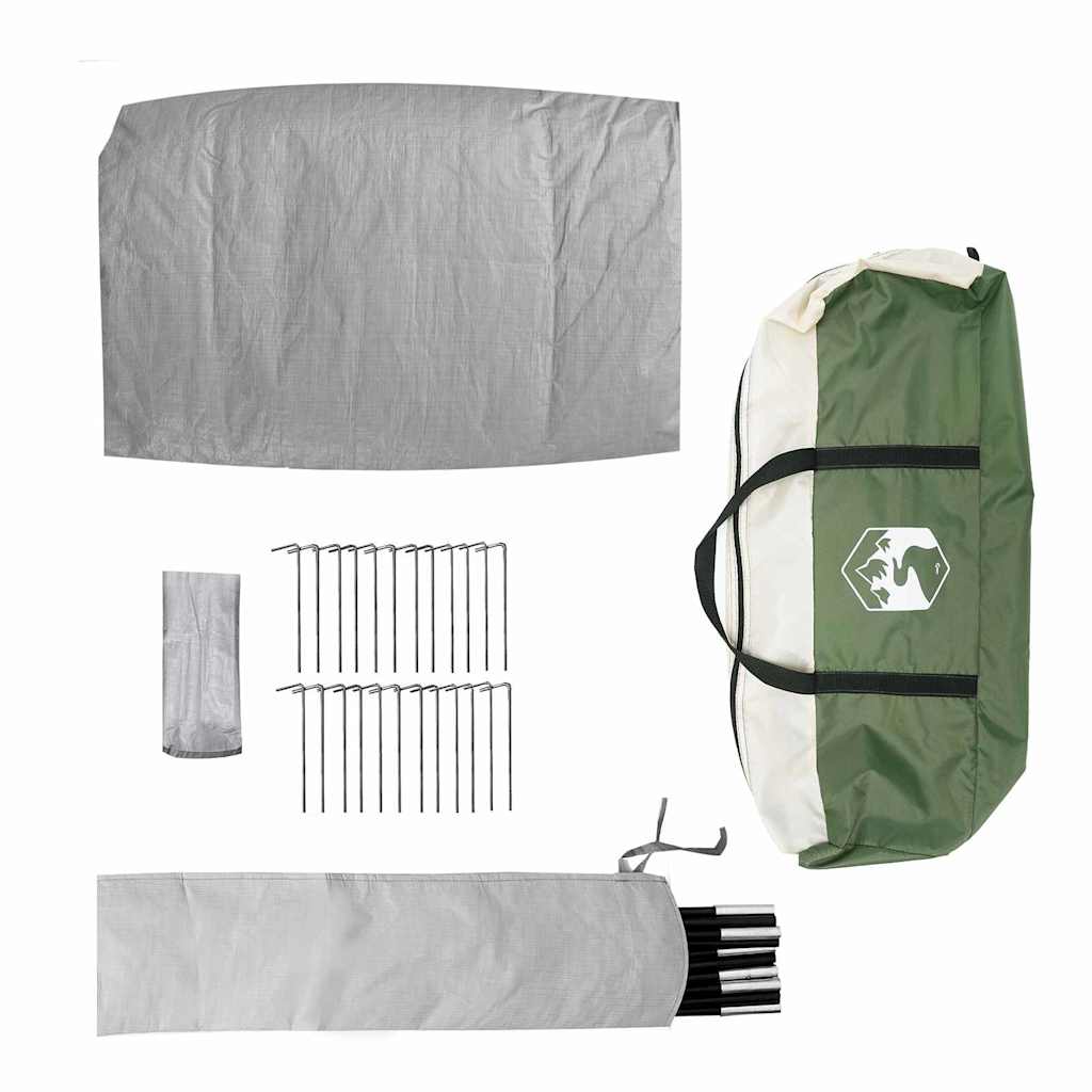 Campingtent – Kampeertent – Piramide Tent – Outdoor Tent – Schuilplaats – Waterdicht Polyester – Opvouwbaar & Compact – Groen