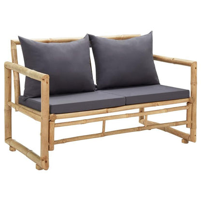 Bamboe Tuinstoel – Buitenstoel – Tuinbank – Patio Stoel – Campingstoel – Ergonomisch Design – Stevig 8-Poots Frame – Natuurlijk Materiaal – Lichtgewicht Durable Frame
