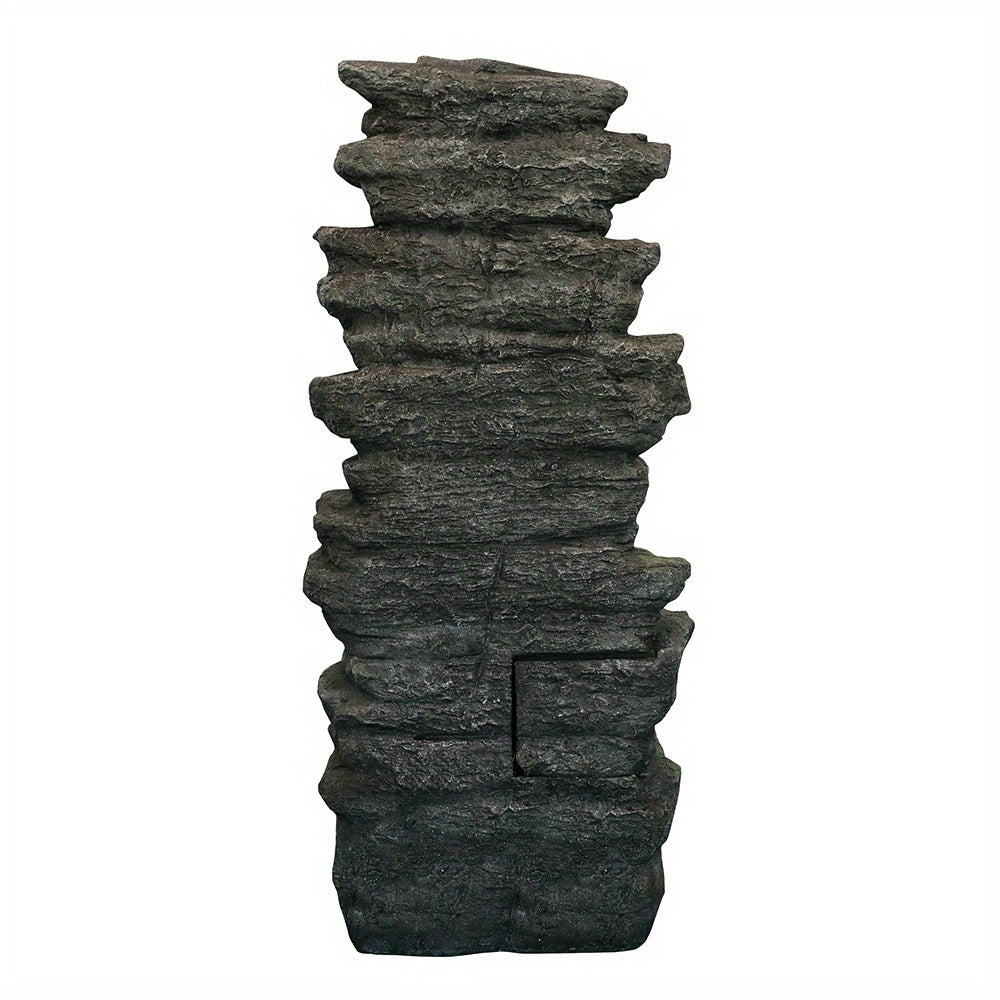 Waterornament – Tuinfontein – Buitenfontein – Fontein – Tuindecoratie – 101 cm Hoog – Duurzaam Resin – Zonder Elektriciteit