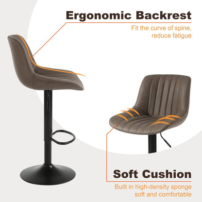Barstoel – Barkruk – Barstoel Kruk – Barkrukken – Barstoelen – Hoogteverstelbaar – Velvet Bekleding