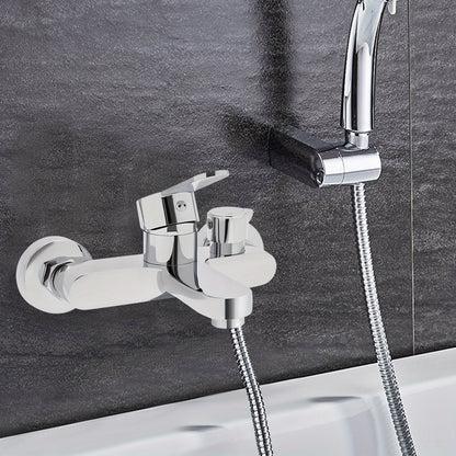 Badkraan – Mengkraan – Thermostaatkraan – Wandkraan – Badmengkraan – Messing En Keramisch – Met ABS Aerator Voor Zachte Waterstraal