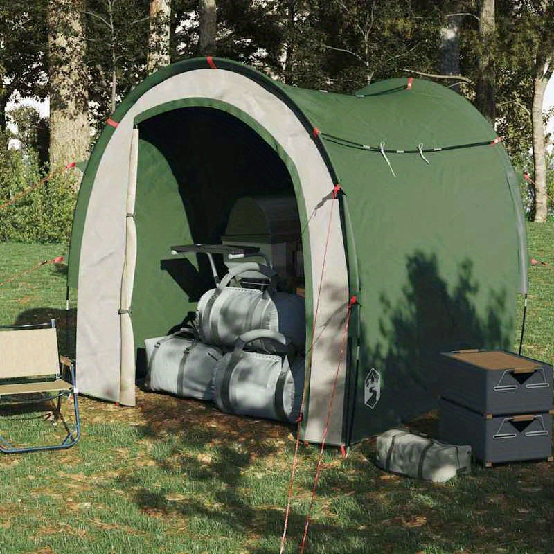 Opbergtent – Opbergbox – Opslagtent – Opberghuis – Opbergruimte – Groen – Weerbestendig Polyester – Glazenvezel Frame