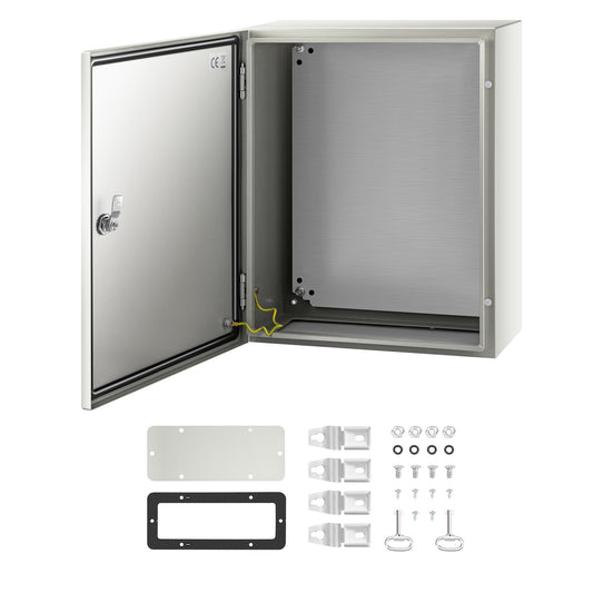 Elektrakast – Elektrische Behuizing – Noodkast – Installatieklemkast – Wanddoos – Stalen Behuizing – IP66 Waterdicht – 50x40x20 cm