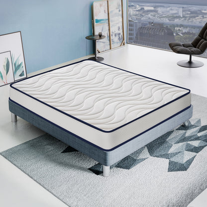 Orthopedisch Matras – Traagschuim Matras – Stevig Slaapmatras – Medisch Matras – Drukverlichtend Matras – 180x200 cm – 13 Comfortzones – Extra Stevig 20 cm Hoog – Koelende Ademend – Masserende Memory Wave