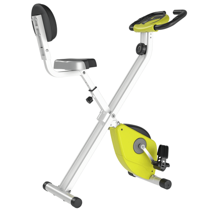 Fietstrainer – Hometrainer – Bureaufiets – Bewegingstrainer – Mini Hometrainer – Inklapbaar – 8 Verstelbare Magneetweerstanden – LCD Monitor