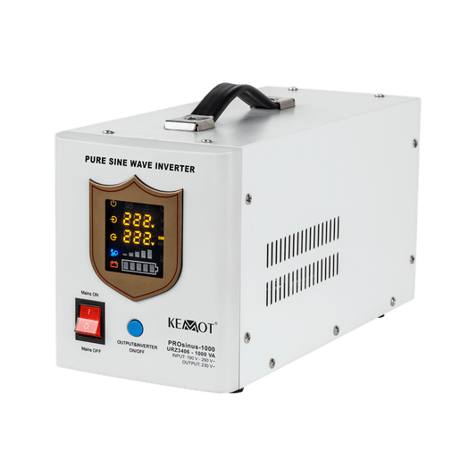 No-Break – Noodstroomvoorziening – UPS – Back-up Stroom – Stroomonderbreking Beveiliging – 700 Watt Vermogen – Zuivere Sinusgolf Uitgang