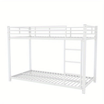 Metalen Stapelbed – Stapelbed – Bunk Bed – Metalen Bedden – 90x200 Cm – Stevig Metaal – Klassiek Wit