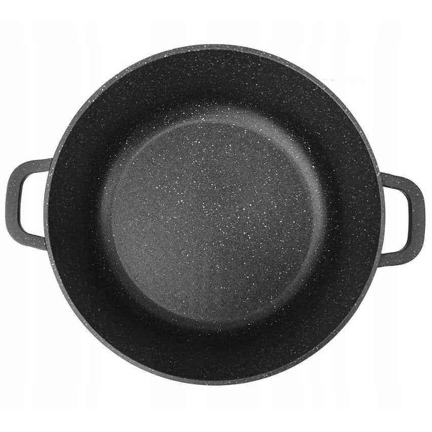 Soepketel – Soeppan – Kookpan – Stoofpan – Pannenset – Gegoten Aluminium – PFOA-vrije Antiaanbaklaag – Geschikt Voor Alle Warmtebronnen – Met Glazen Deksel – 7/11/15 Liter