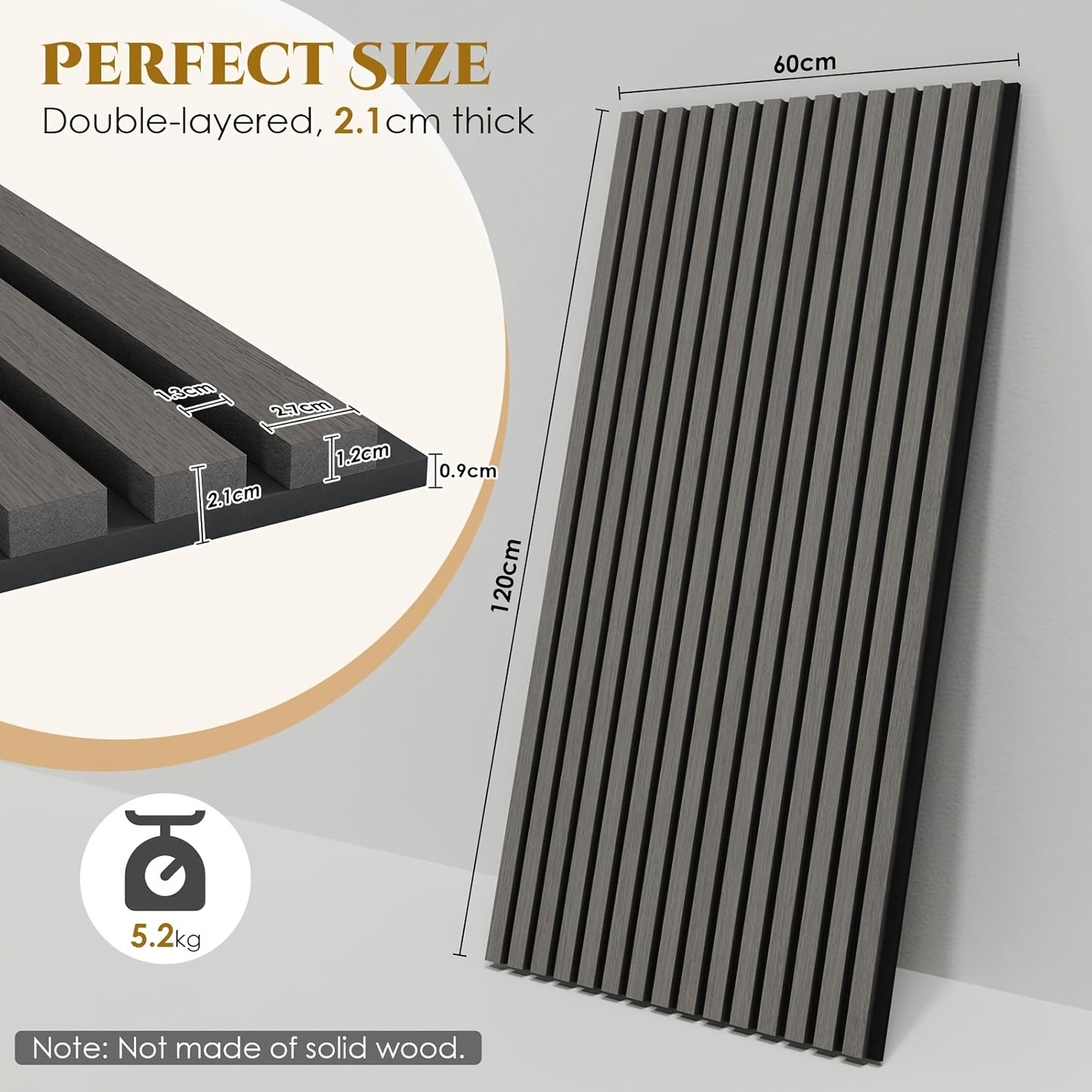 3D Akoestische Wandpanelen – Geluidsisolatie Panelen – Wandbekleding – Akoestische Platen – 3D Muurdecoratie – Zwart – Zelfklevend – 120x60 cm – Geluidsabsorberend Vilt