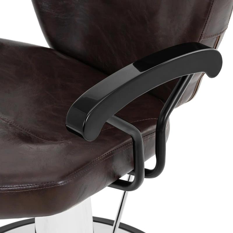 Barber Chair with Headrest And Footrest Physa ILFORD - Bronze - QUORE