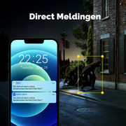 Security Camera System - 4K Ultra HD - 8MP Camera - Two-way Audio - Outdoor - Surveillance Camera - AI Human Detection - Security Camera - 4 Pieces - White