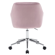Bureau stoel - roze - bureaustoelen voor volwassenen - bureaustoelen - stoel - ergonomische bureaustoel