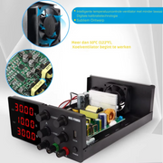 Power Supply - Inverter - Adjustable Voltage Regulator - 30V 10A - Phone Repair Lab - Bench Power Supply - DC Power Supply for Lab - Voltage Regulator - Switch Power Bank 