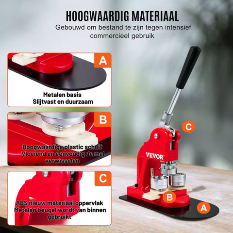 Button Maker - Button Maker Machine - Buttons - Badge Maker - Button Machine - Pin Maker - 58MM - 500pcs Button Parts