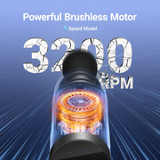 Massage Gun - Professioneel - Massage Apparaat - Draagbare Massage Pistool - met 6 Massagekoppen - 5 Intensiteitsniveaus - Testwinnaar - voor Schouders - Lichaam - Rug - Ontspanning - Pijnverlichting - Oplaadbaar - Zwart