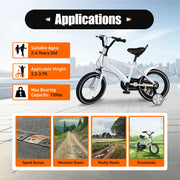 Kinderfiets - 14 Inch - Spelen - Buiten - Wit