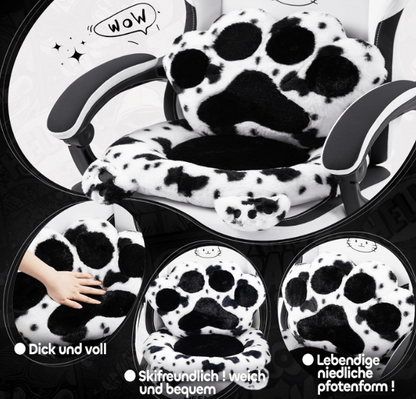 Ergonomische Gamingstoel – Bureaustoel – Gamestoel – Werkstoel – Kantoorstoel – Met Verstelbare Voetensteun – Sofa-Grade Bagged Spring Kussen – Max. Belastbaar 158,76 KG – Wit