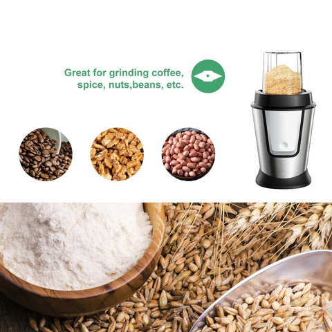 3-in-1 Keukenmachine – 700W Blender, Smoothie Maker - Voedselhakker & Droge Molen – Draagbare Juicer voor Groenten - Fruit & Noten – Multifunctionele Food Processor