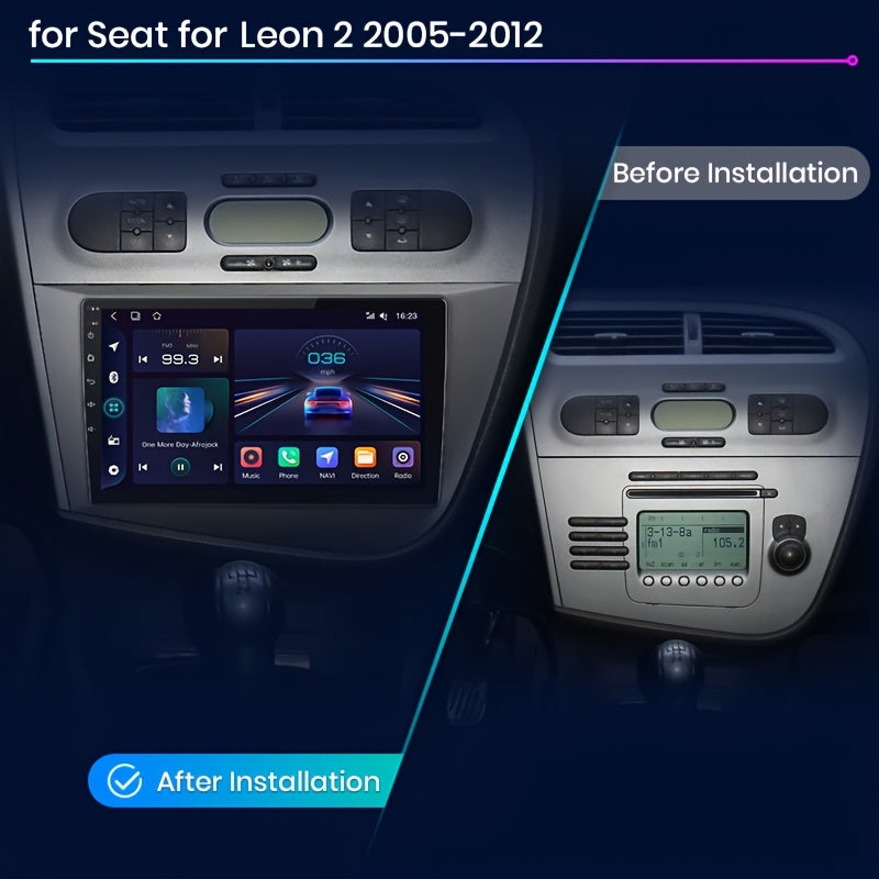 Multimedia Speler – Autoradio – 2 Din Speler – Touchscreen Radio – Inbouw Radio – 9 Inch Scherm – WiFi Verbinding – GPS Navigatie