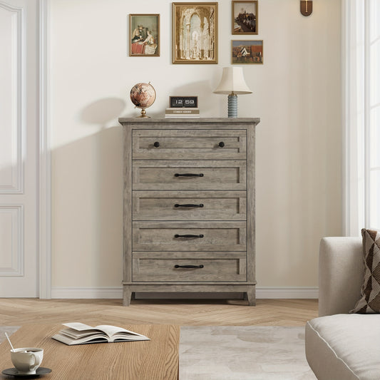 Ladeblok – Ladekast – Archiefkast – Ladecontainer – Opbergkast – Vrijstaand Houten Ladeblok – Ruimtebesparend Verticaal Design – 80x40x105 cm – MDF/Fiberboard
