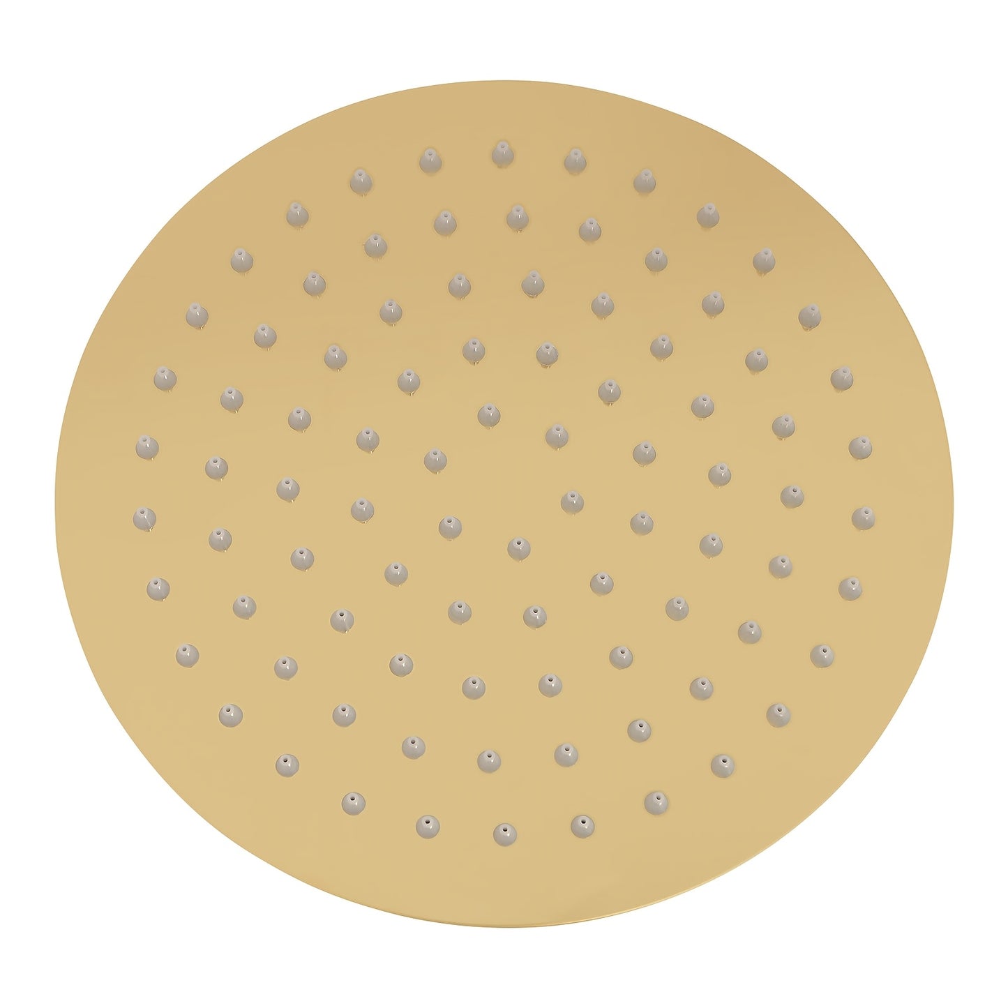 Regendouchekop – Douchekop – Hoofddouche – Handdouche – Rond – Roestvrij Staal – 20 cm Diameter – Geen Elektriciteit Nodig