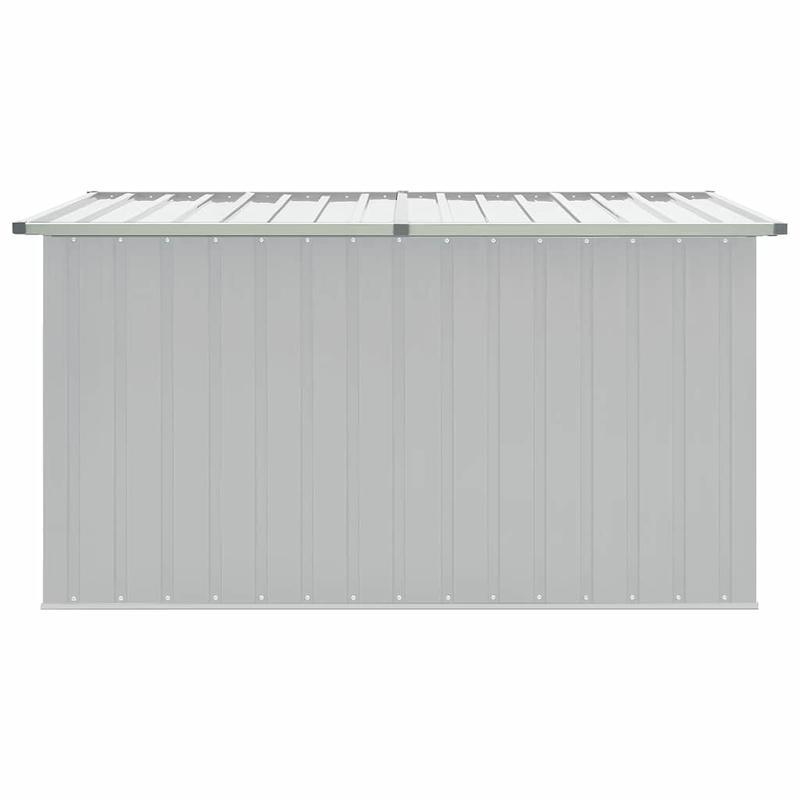 Tuinkist Opslagbox – Tuinkast Tuinbox Opbergbox Gartenbox – Grijs – 171x99x93 cm – Stevig Composietmateriaal – Ruime Buitenopslag