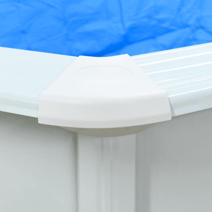 Zwembad – Opzetzwembad – Tuinzwembad – Buitenbad – Framezwembad – Stevig Stalen Frame – Slijtvast Winterbestendig PVC – 460 x 120 cm