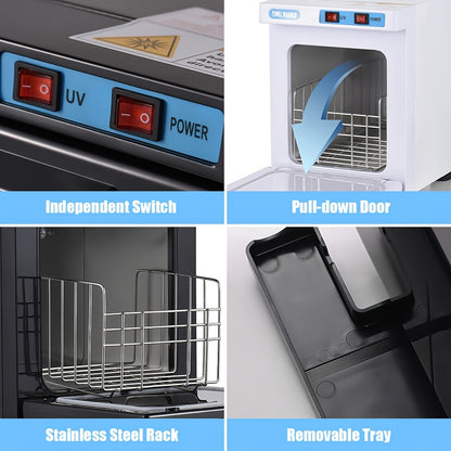 UV Ozone Disinfection Cabinet for Towels And Bath Towels, Disinfection And Heating Tool Suitable for Home, Spa Center, Bathroom, Beauty Salon, Hotel, Etc.