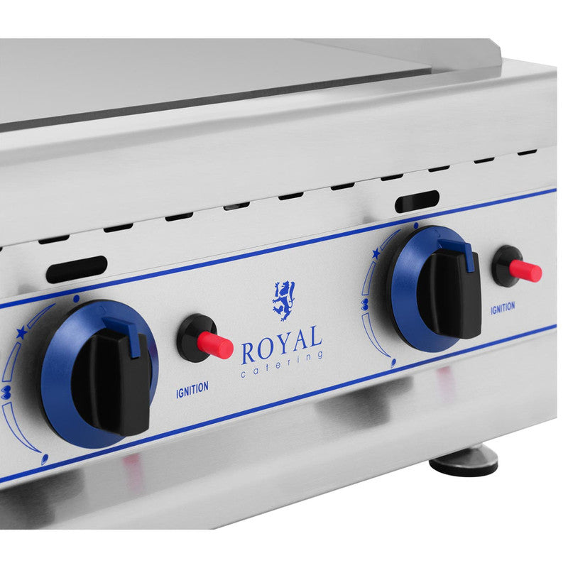 Gasbarbecue – Gas Grill – Buitenkeuken – BBQ – Barbecue – Dubbele Branders 2x3000W – RVS Behuizing 60x40cm Grillplaat