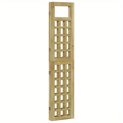 Outdoor Scherm – Tuinscherm – Windscherm – Privacy Scherm – Schutting – 120x180 cm – Gemaakt Van Stevig Grenenhout – Natuurlijk Design