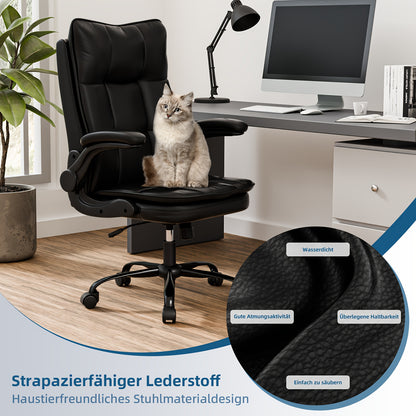 Gamingstoel – Gamestoel – Bureaustoel – Gaming Chair – Game Stoel – Ergonomisch Ontwerp – Verstelbare Hoofdsteun & Lendensteun – Zwart / Grijs – Max. Belastbaar 150 kg