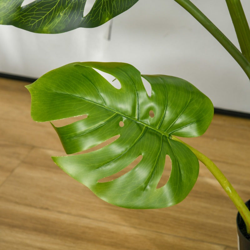 Kunstplant – Kunstbloem – Nepplant – Nepbloem – Groene Kunstplant – Voor Binnen en Buiten – Onderhoudsvriendelijk – 110 cm Hoog