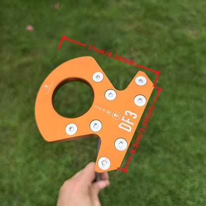 Golfputter – Golfclub – Putter – Golfaccessoire – Sportuitrusting – Stalen Shaft S-Stiff – Gesmede Aluminium Kop – Zwart
