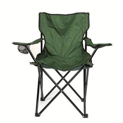 Klapstoel – Vouwstoel – Opvouwbare Stoel – Eettafelstoel – Tuinstoel – Metalen Frame – Hoogwaardig Oxford-Stof – Draagvermogen 150 kg - Groen