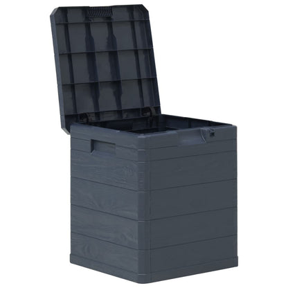 Tuinkist – Opbergbox – Tuinbox – Opbergkist – Afsluitbare Opbergbox – 90 Liter Inhoud – Weerbestendig Met Houtlook