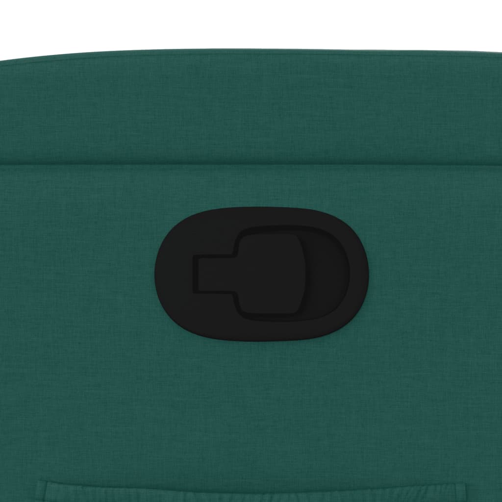 Elektrische Relaxstoel – Elektrische Fauteuil – Relaxfauteuil – Ligstoel – Tv-Stoel – Donkergroen – Elektrisch Verstelbaar Tot 135° – Ademend Stofdesign