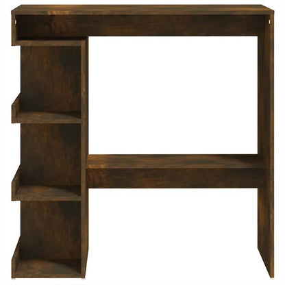 Bartafel – Bar Tafel – Statafel – Keukentafel – Eettafel – Industrieel Design – Gerookt Eiken Hout – Ruimtebesparend 100x50x101,5 cm